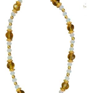 Handcrafted Swarovski crystals 14kt gold plated